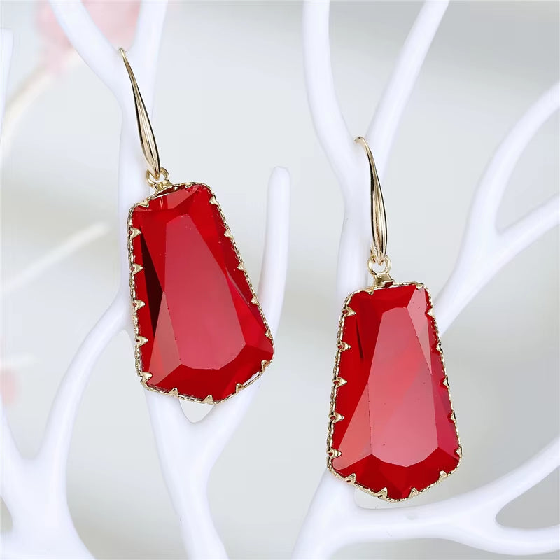 Pendientes "Alba De Cristal"