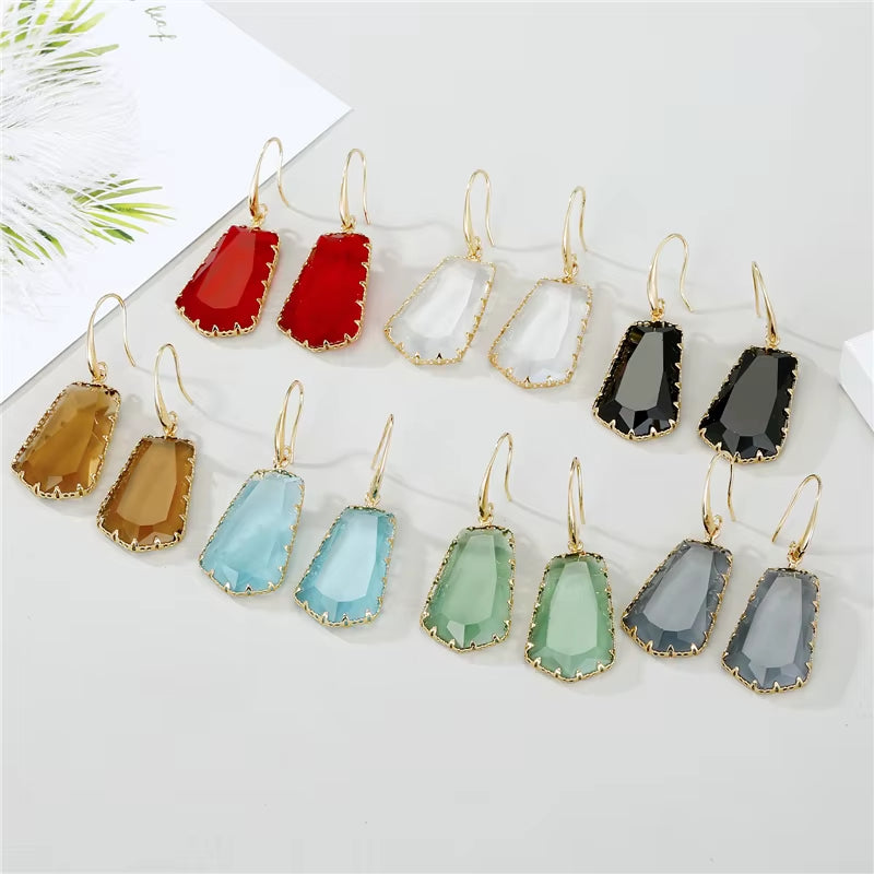 Pendientes "Alba De Cristal"