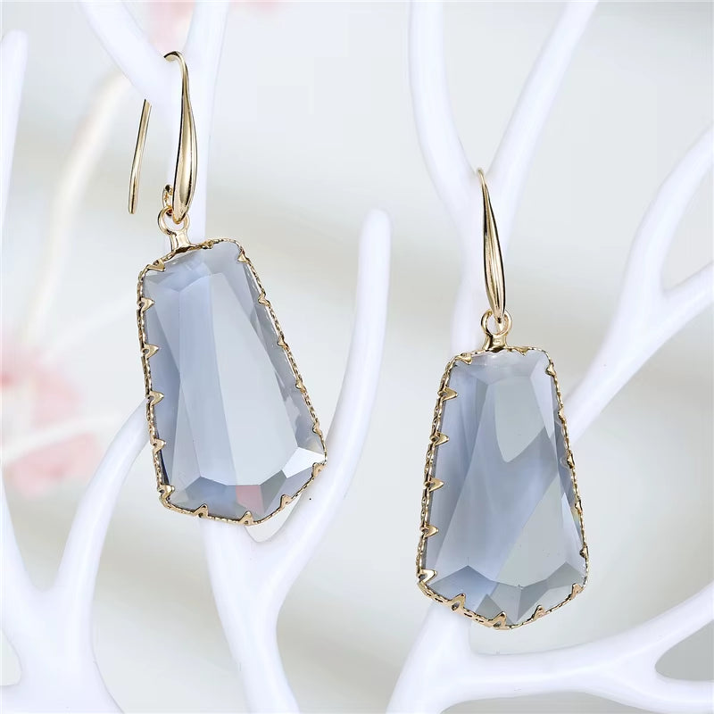 Pendientes "Alba De Cristal"