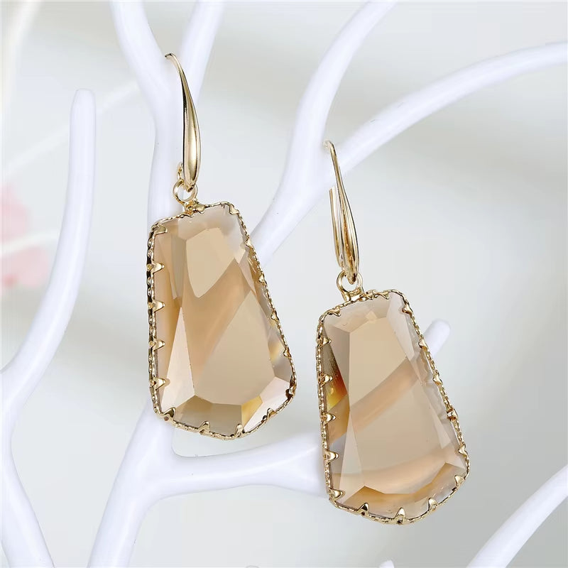 Pendientes "Alba De Cristal"