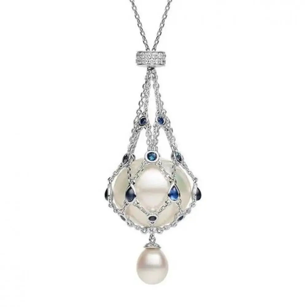 Collar De Perlas Naturales