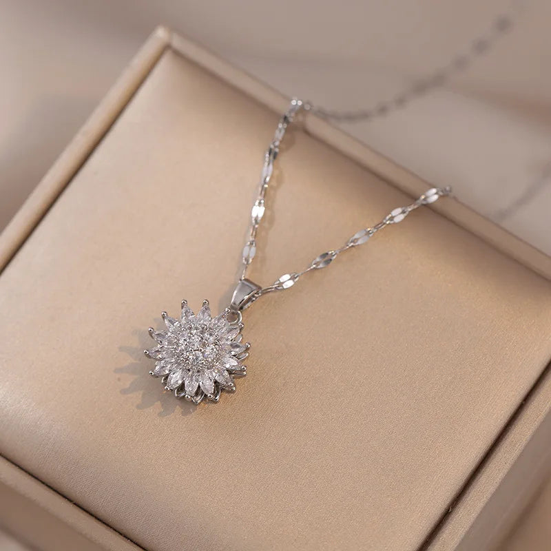 Cadena Con Piedras De Circonita