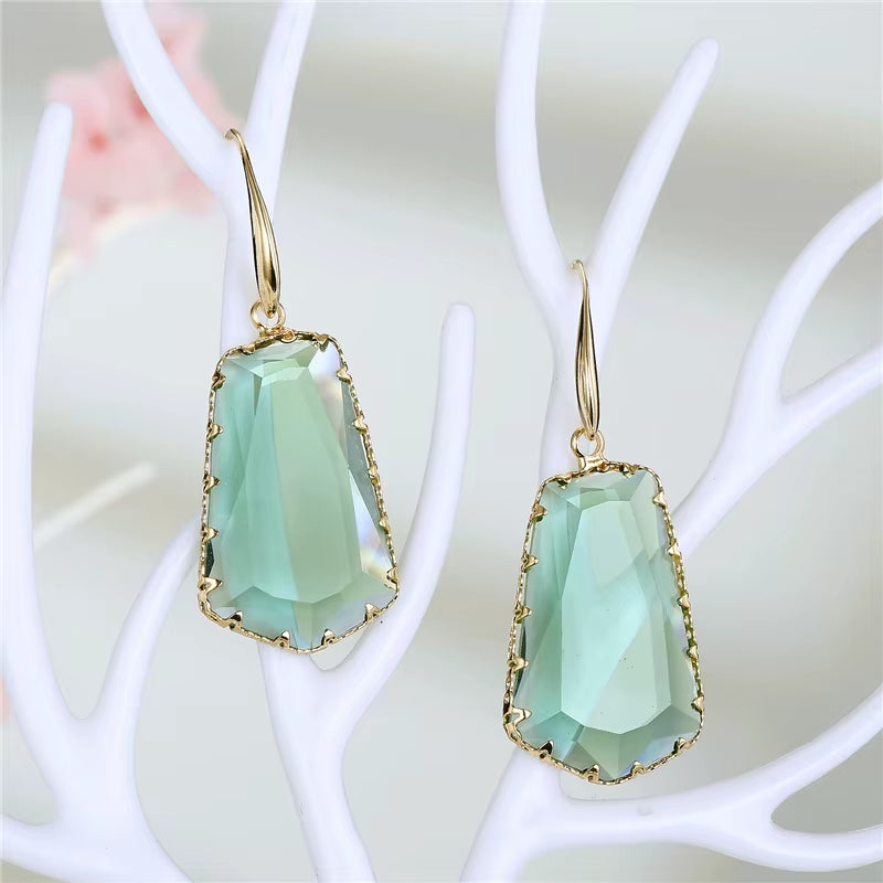 Pendientes "Alba De Cristal"