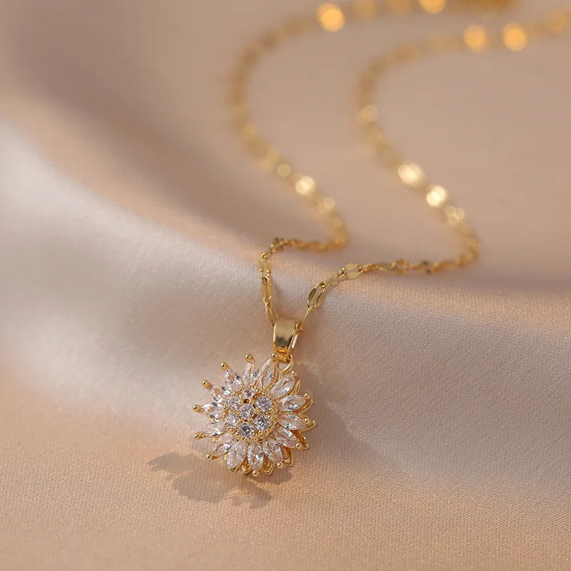 Cadena Con Piedras De Circonita