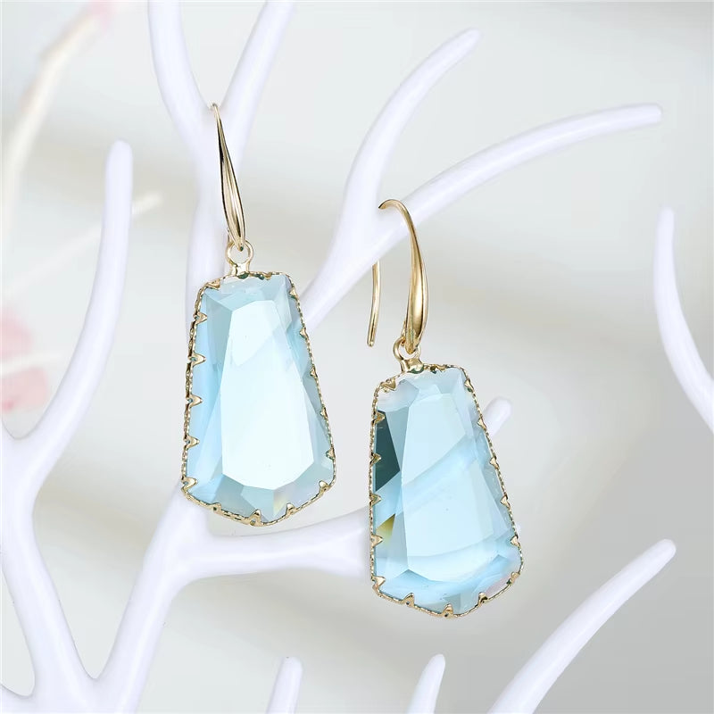 Pendientes "Alba De Cristal"